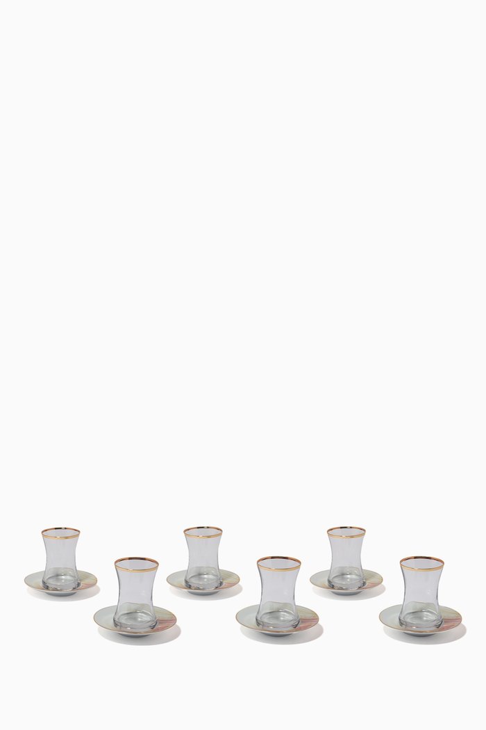 

Pamper Tea Set of 6, Multicolour