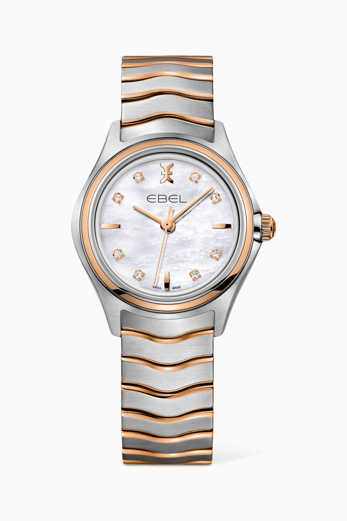 

Wave Diamond Watch, 30mm, Multicolour