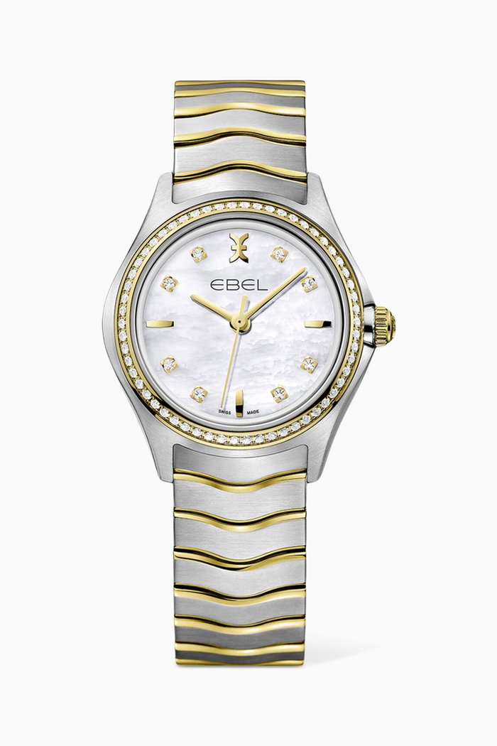 

Wave Diamond Watch, 30mm, Multicolour