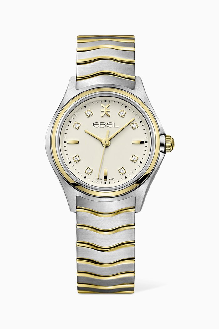 

Wave Diamond Watch, 30mm, Multicolour