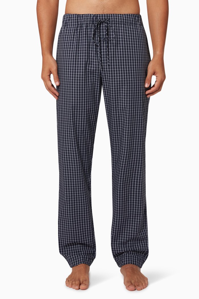 

Night & Day Long Pants in Cotton, Blue