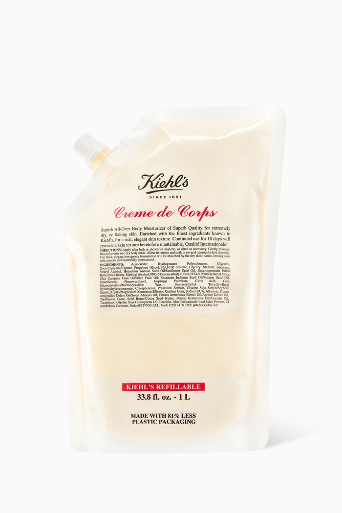 

Creme de Corps Refill, 1L, Colourless