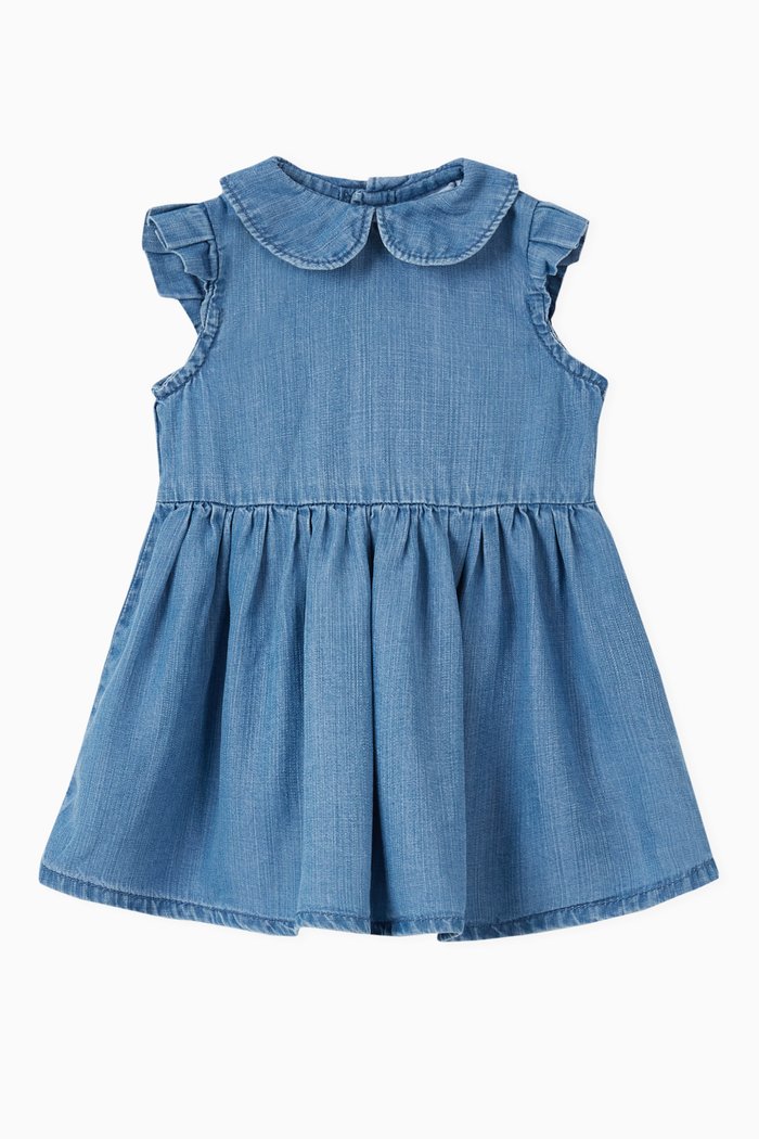 

Denim Dress with Bloomers, Blue