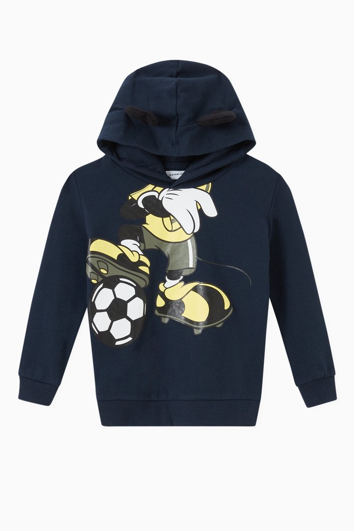 

Disney Mickey Sweatshirt in Organic Cotton, Blue