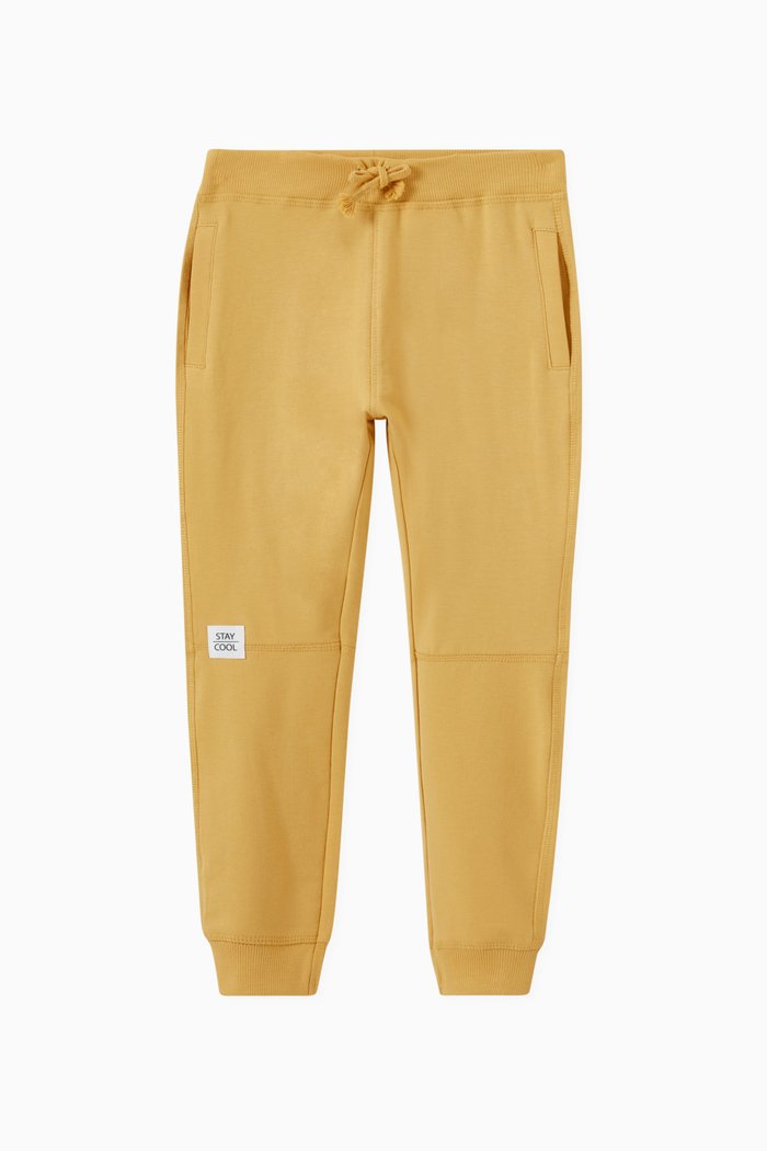 

Sweatpants in Lightweight Cotton, Yellow