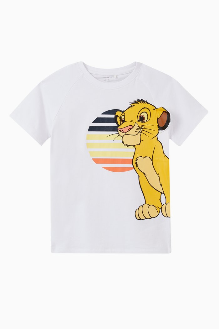 

Disney The Lion King T-shirt in Cotton, White