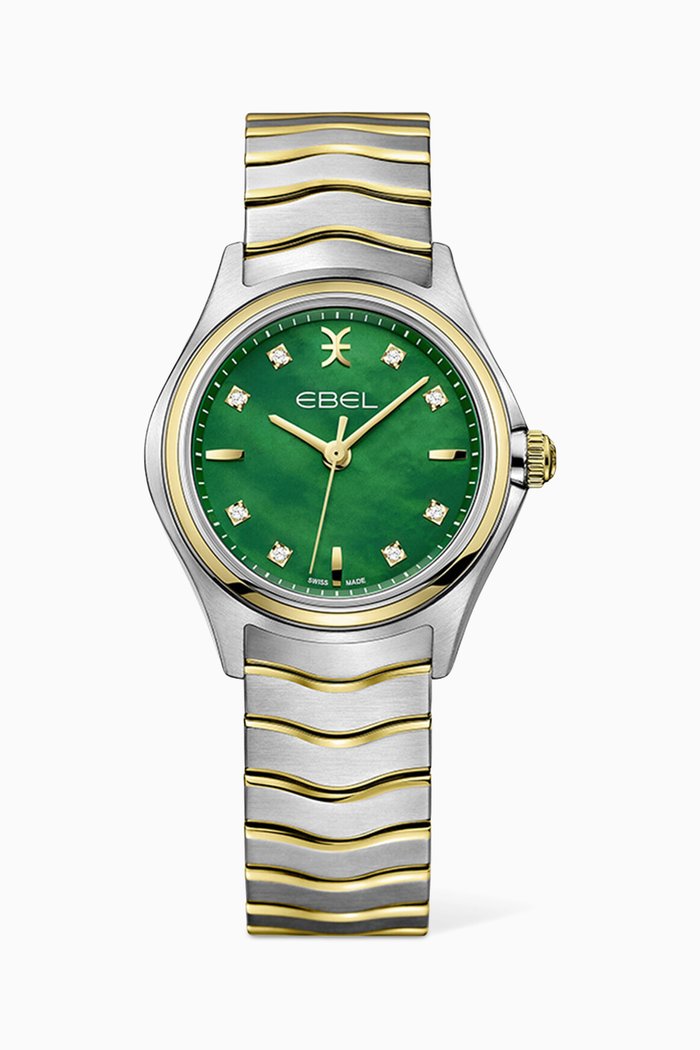 

Wave Diamond Watch, 30mm, Multicolour