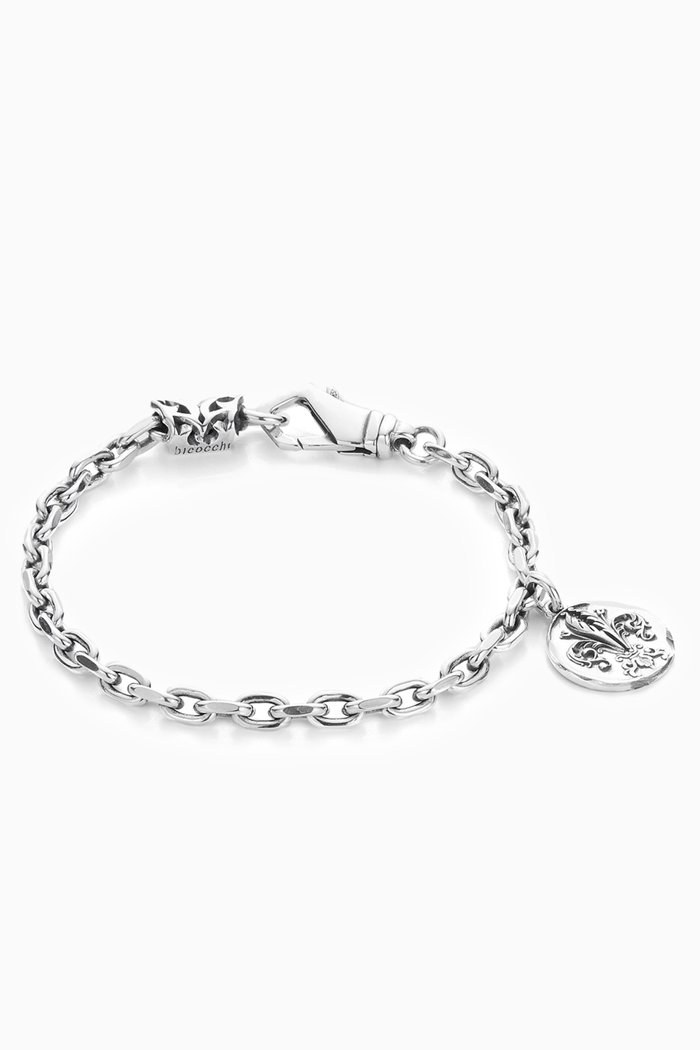 

Lily Coin Bracelet in Sterling Silver