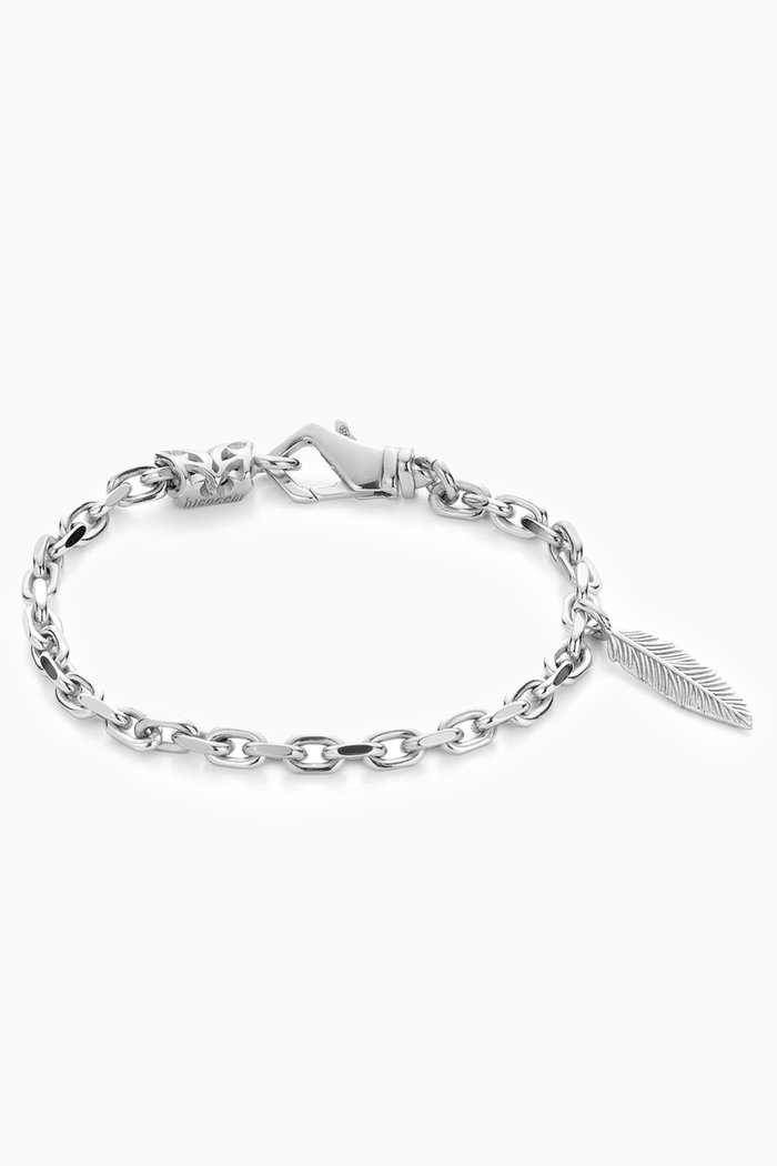 

Feather Bracelet in Sterling Silver