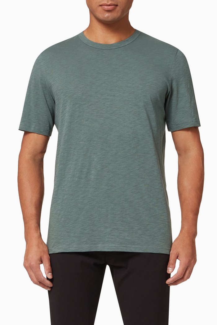 

Essential T-shirt in Slub Cotton, Green