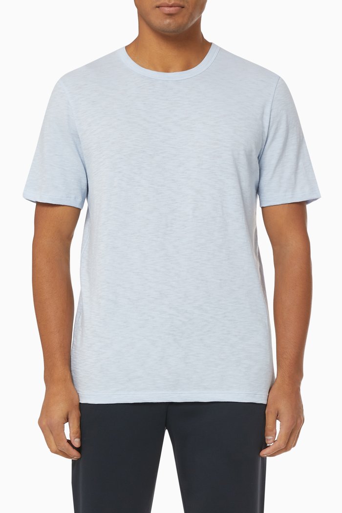 

Essential T-shirt in Slub Cotton, Blue