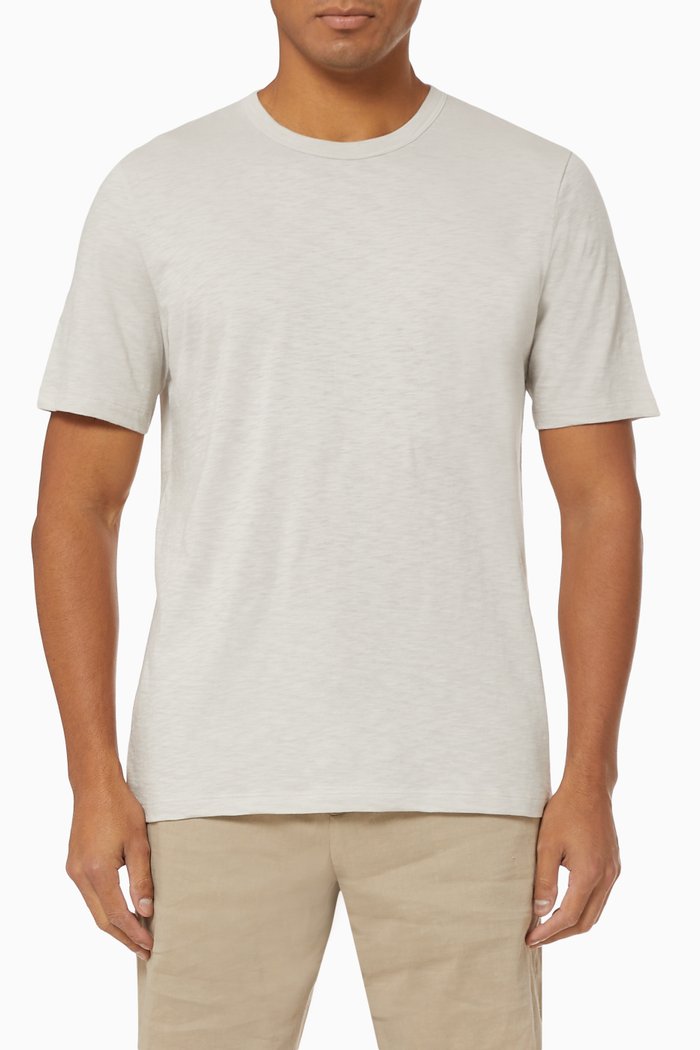 

Essential T-shirt in Slub Cotton, Neutral