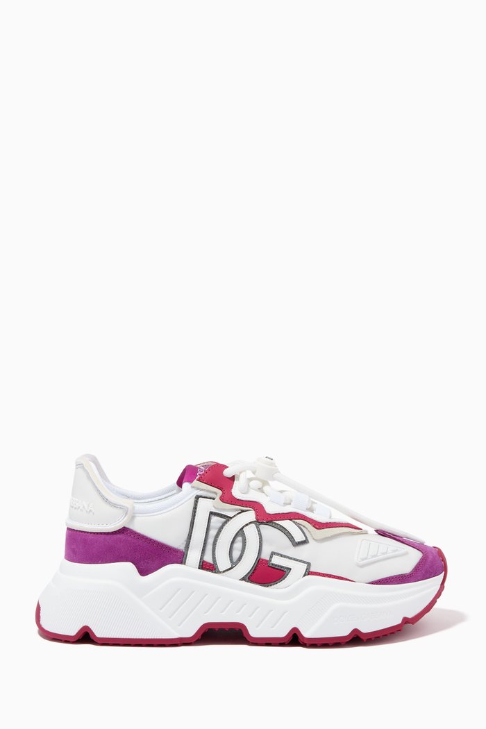 

Daymaster Sneakers in Mixed Materials, Pink