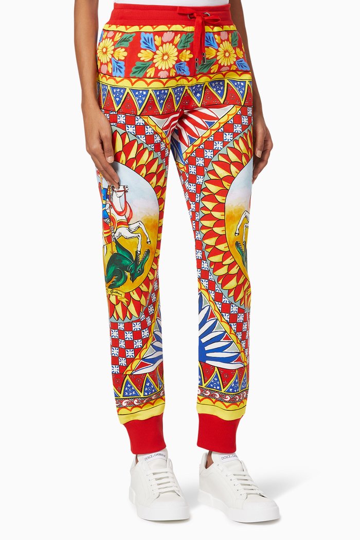 

Carretto Sweatpants in Cotton Jersey, Multicolour