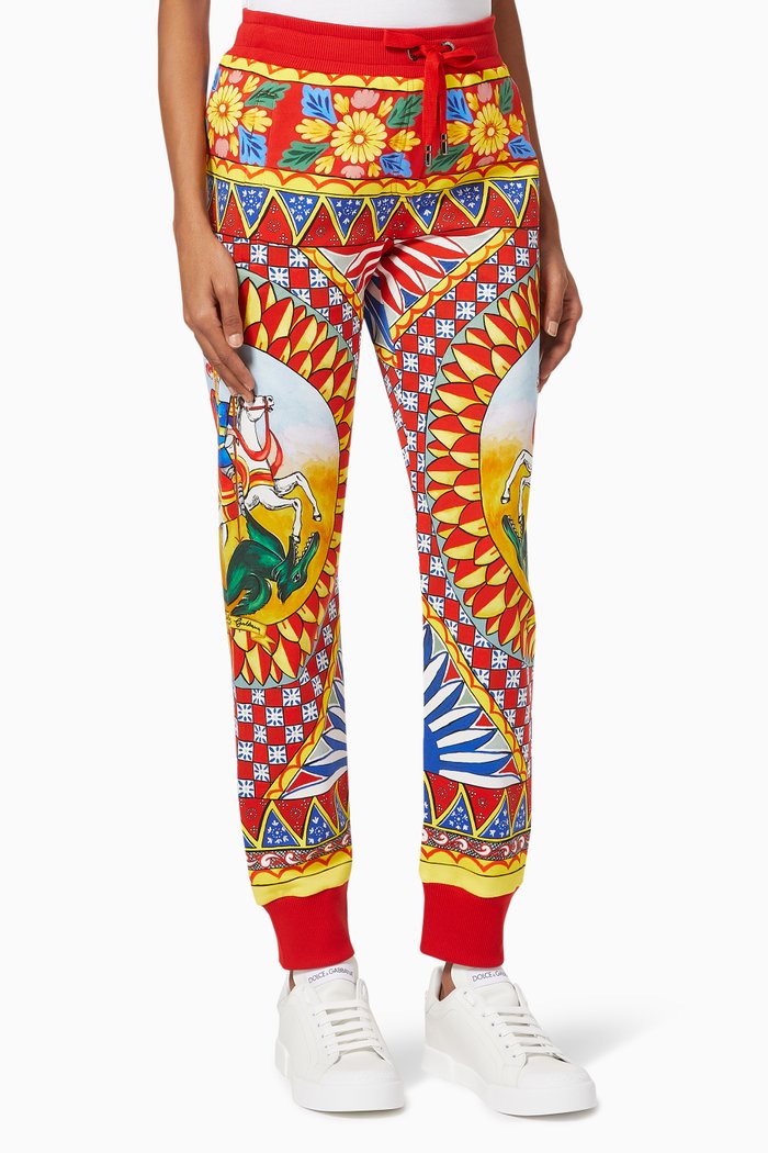 

Carretto Sweatpants in Cotton Jersey, Red