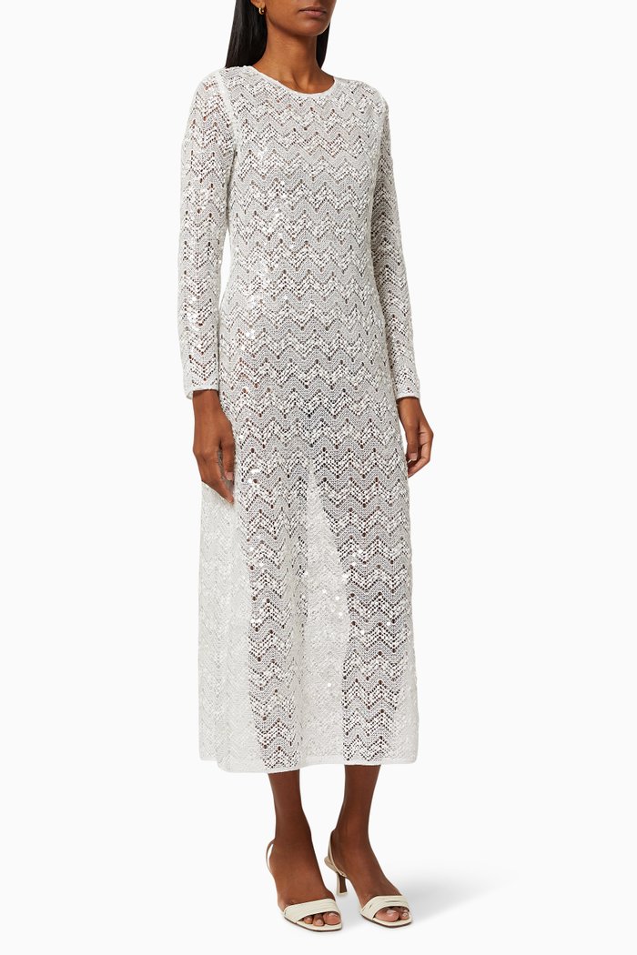Yvie Lace Dress, White