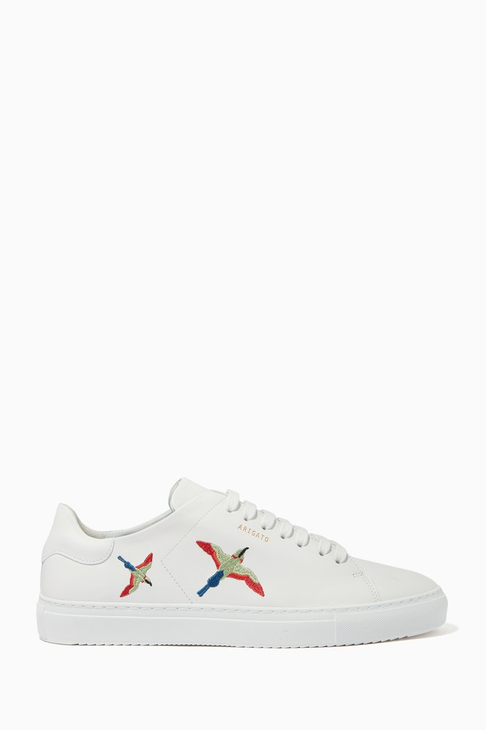 

Clean 90 Sneakers with Bee Bird in Leather, White