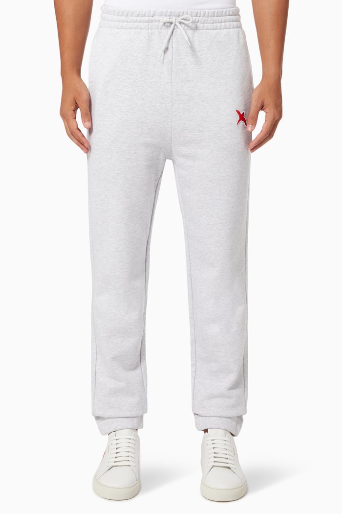 

Rouge Bee Bird Sweatpants in Organic Cotton, Grey