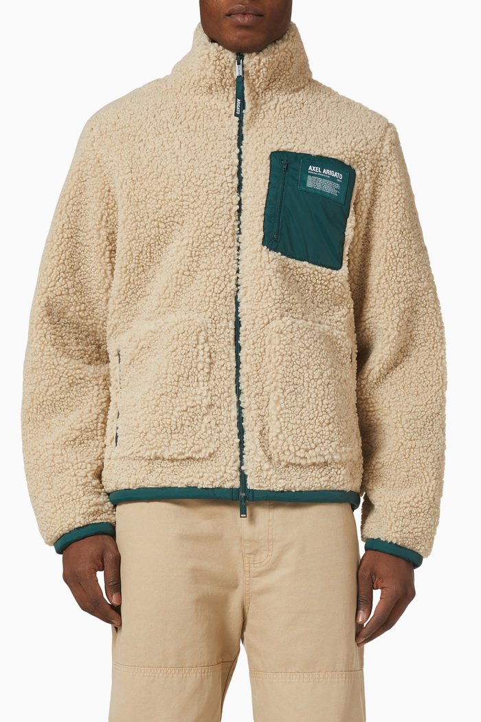

Billie Jacket in Fleece, Neutral