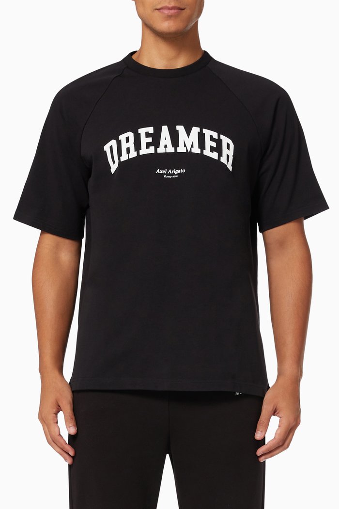 

Dreamer T-shirt in Organic Jersey, Black
