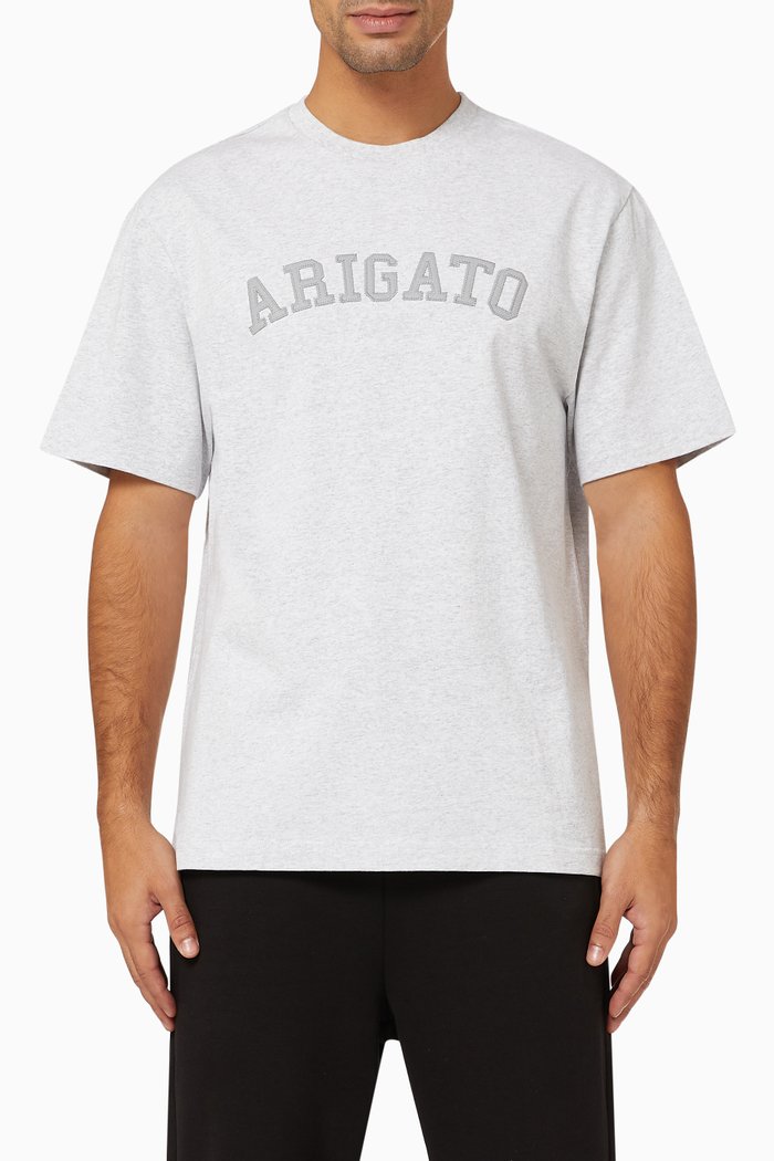 

Arigato College Logo T-shirt in Cotton Jersey, Grey