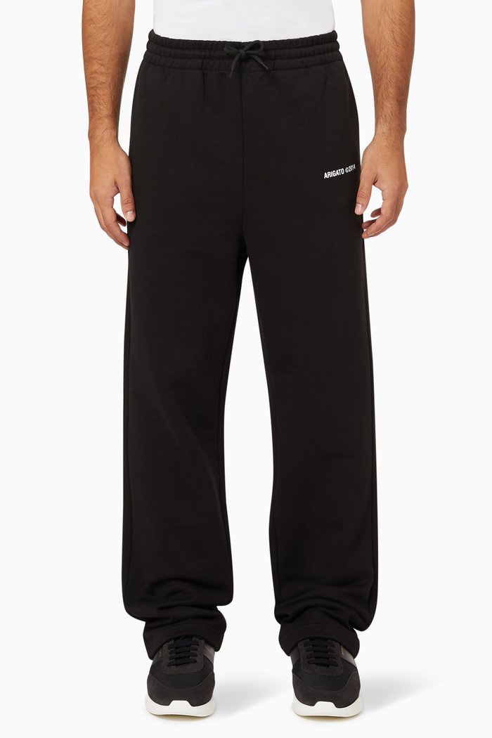 

London Sweatpants in Cotton Jersey, Black