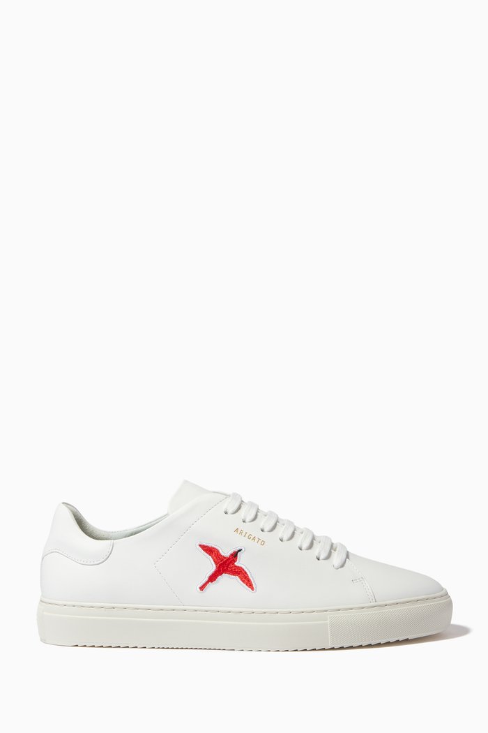 

Clean 90 Sneakers with Bee Bird in Leather, White