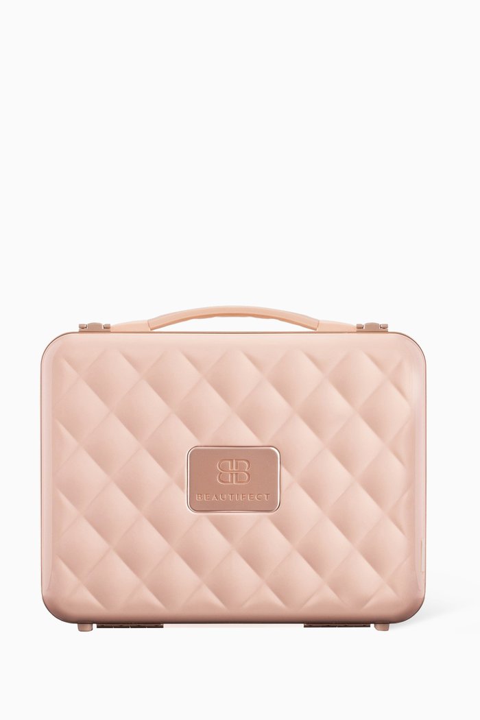 

Nude Make-up Organiser with LED Lighting, Colourless