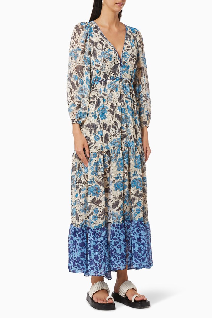 

Anahita Maxi Dress, Blue