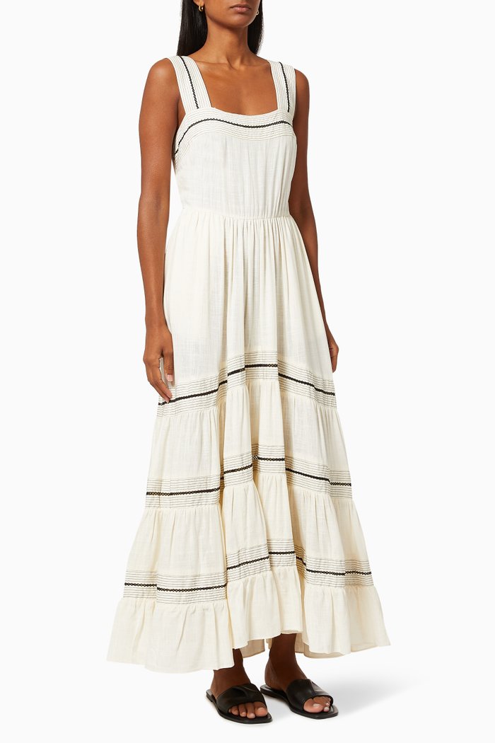 Aurelia Maxi Dress, Blue