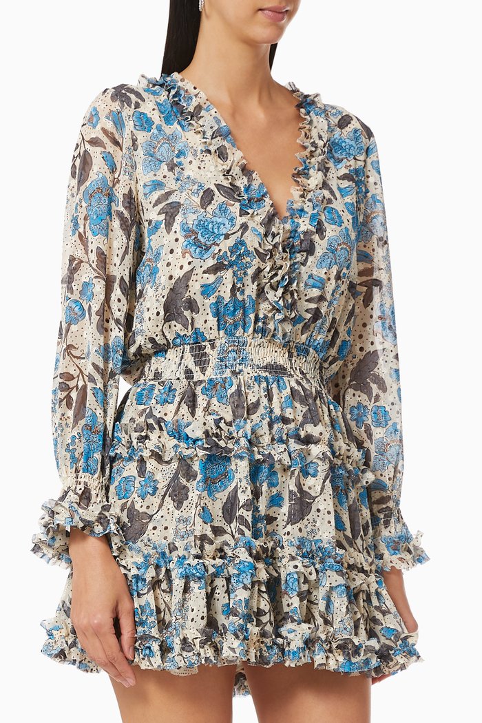 

Bridget Mini Dress, Blue
