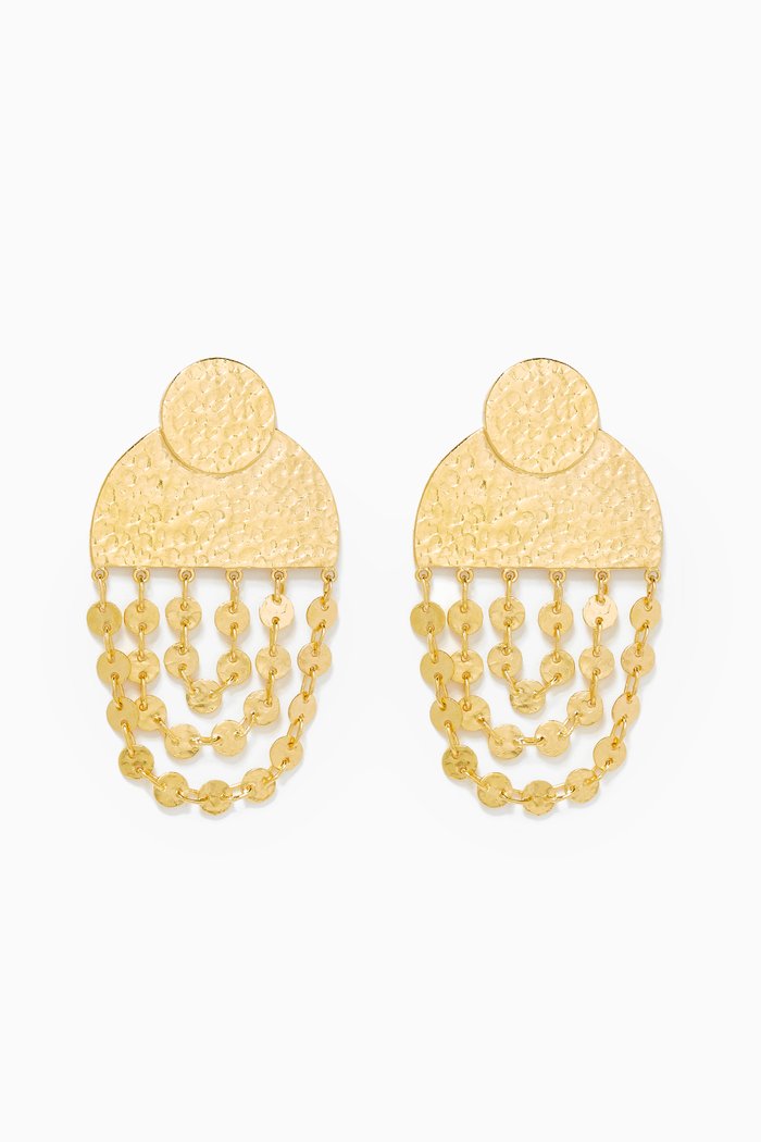 

Classic Half Circle Earrings in 18kt Gold