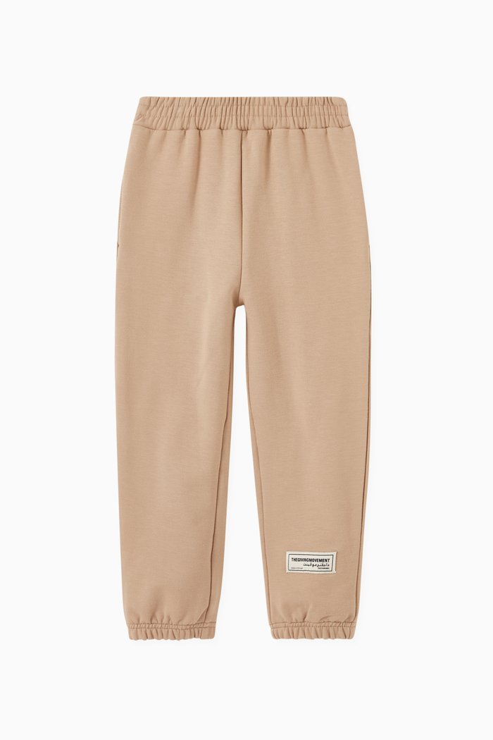 

Organic Bamboo Cotton Relaxed Joggers, Grey