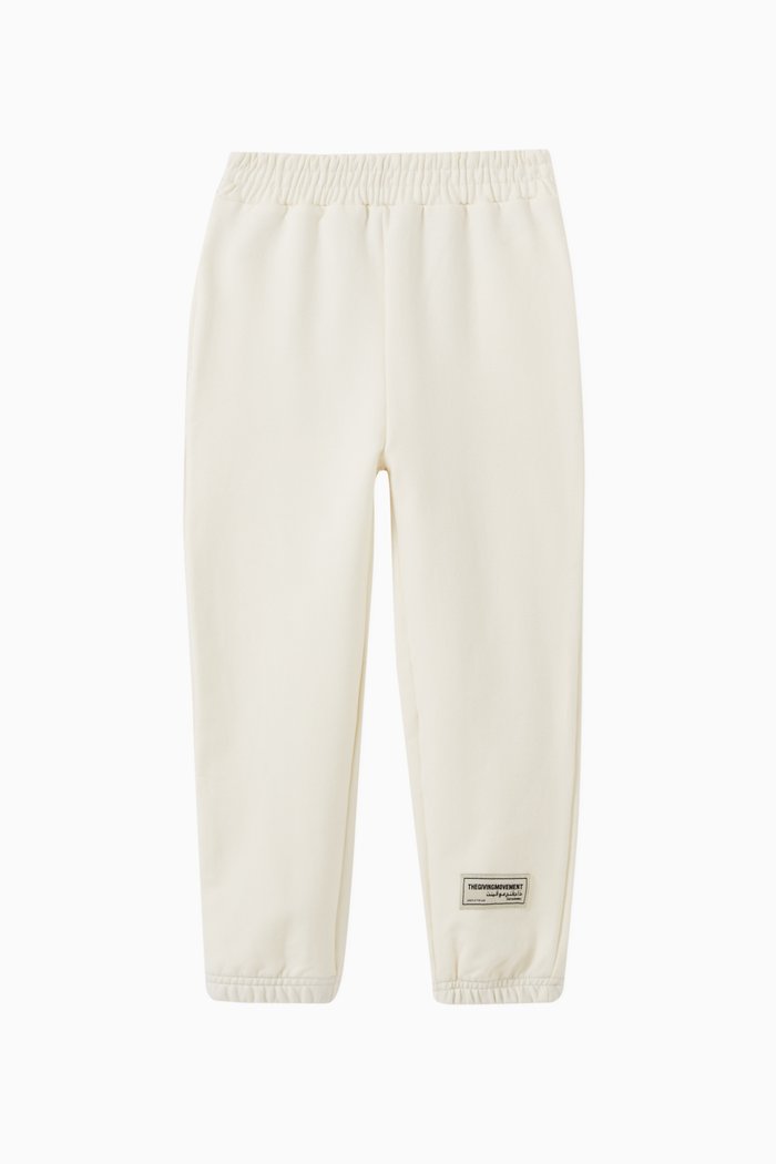 

Organic Bamboo Cotton Relaxed Joggers, Neutral