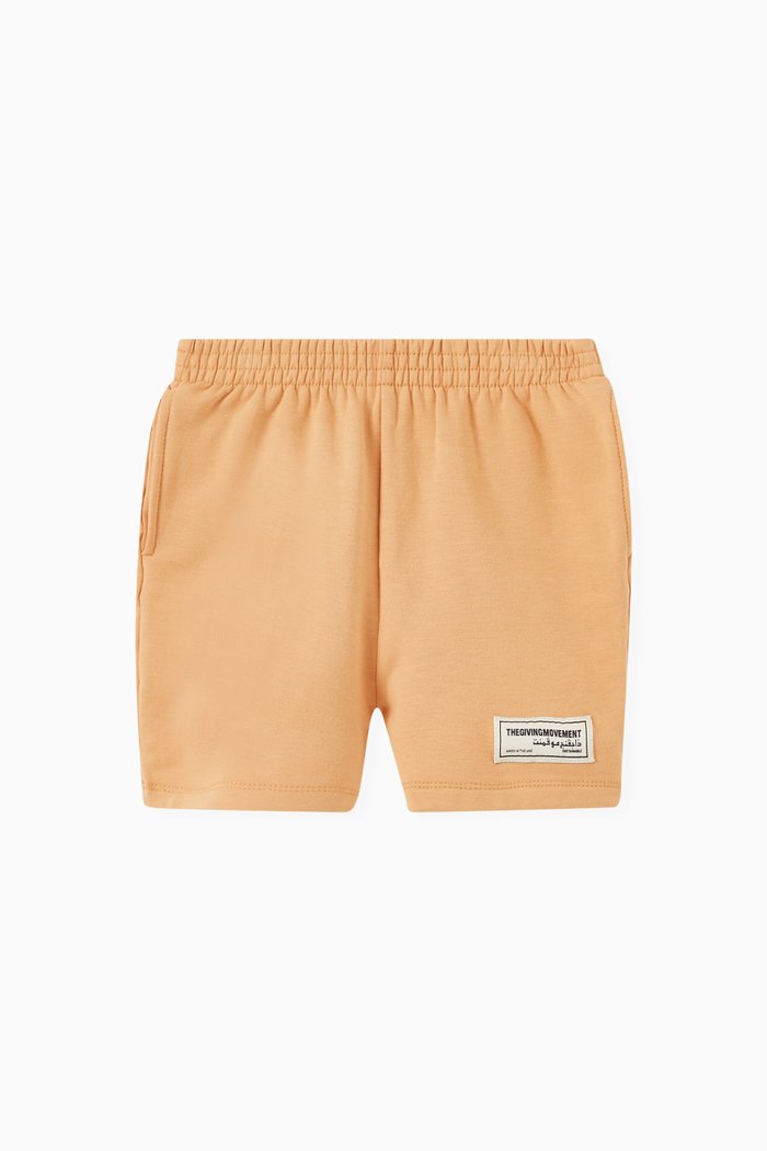 

Organic Bamboo Cotton Lounge Shorts, Brown