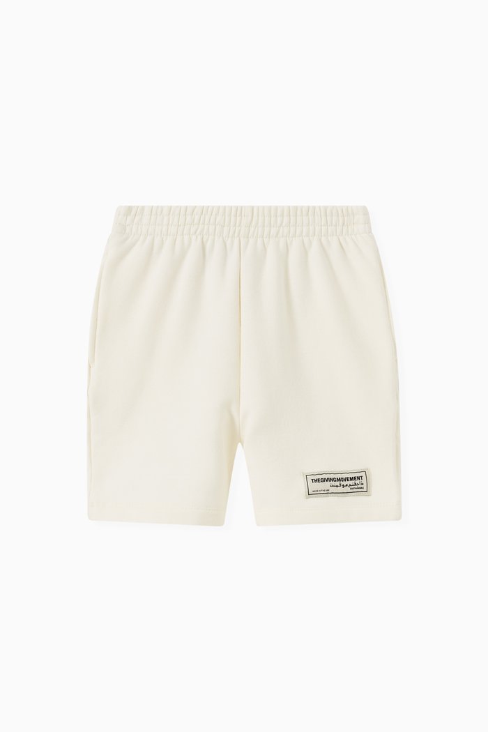 

Organic Bamboo Cotton Lounge Shorts, Neutral