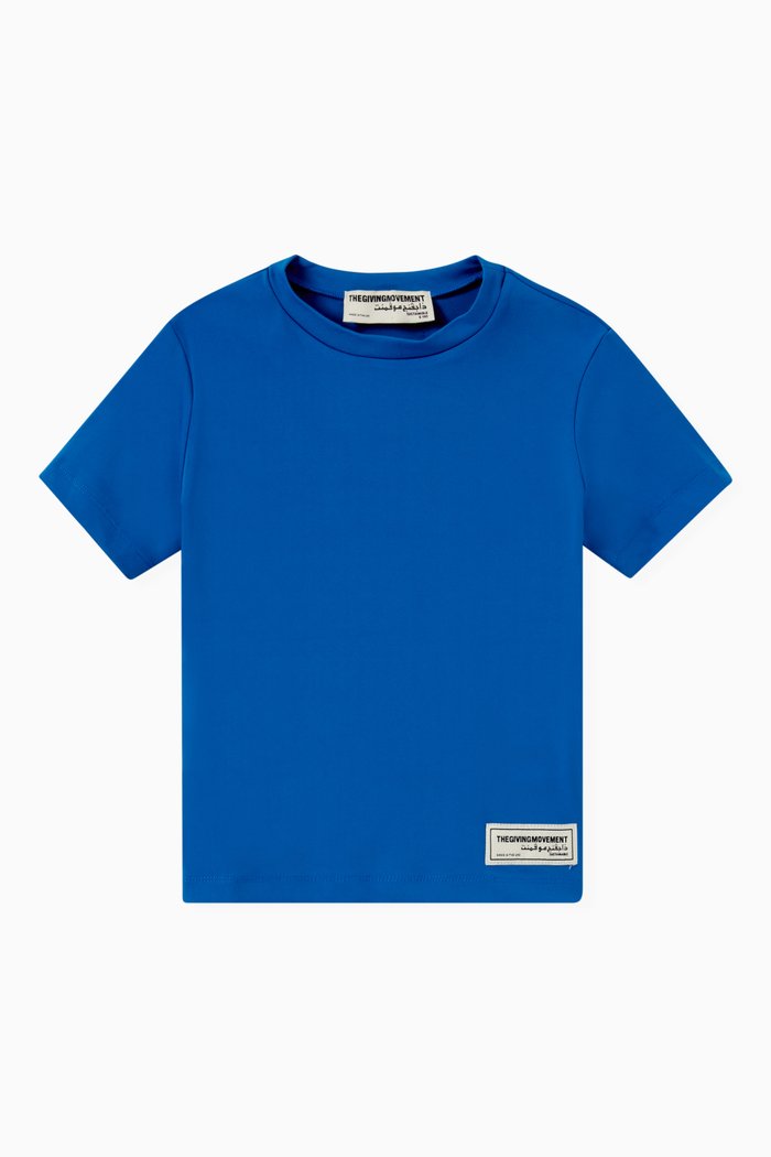 

Recycled Softskin Regular Fit T- shirt, Blue