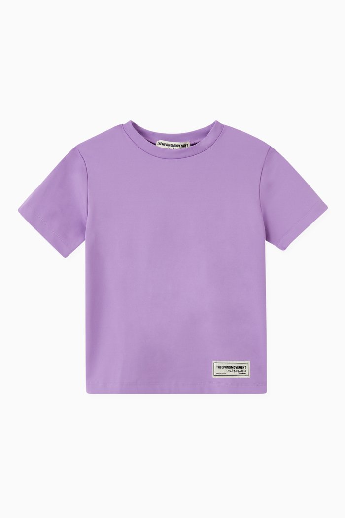 

Recycled Softskin Regular Fit T- shirt, Purple