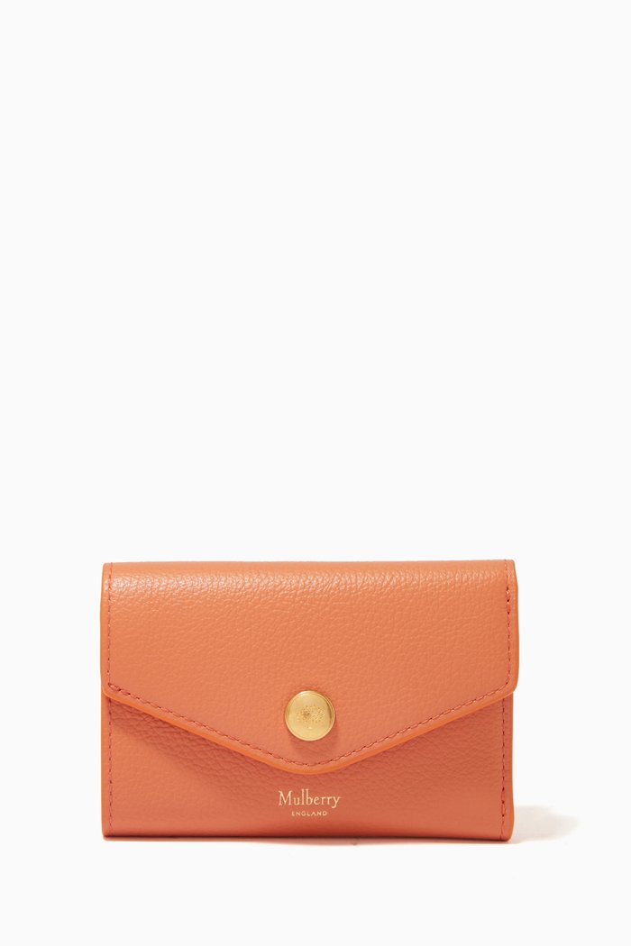

Multi-card Wallet in Small Classic Grain Leather, Orange