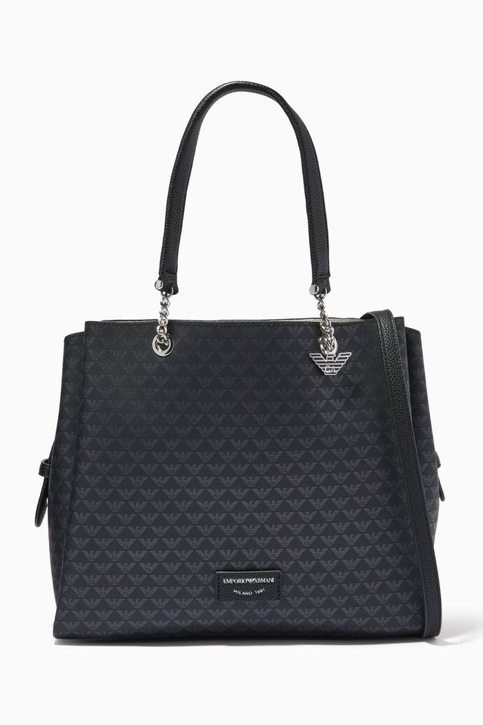 

Annie Tote Bag in Eco Leather, Black