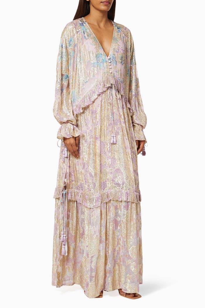 

Sahar Kaftan in Georgette, Multicolour