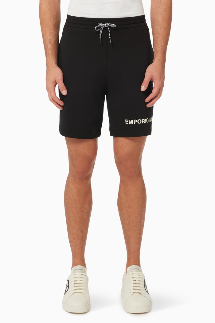 

EA City Capsule Collection Shorts in Double Jersey, Black