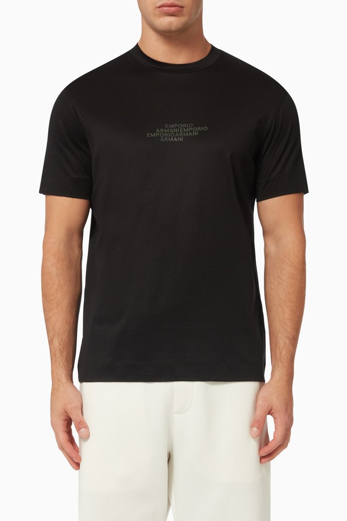 

EA City Capsule Collection T-shirt in Jersey, Black
