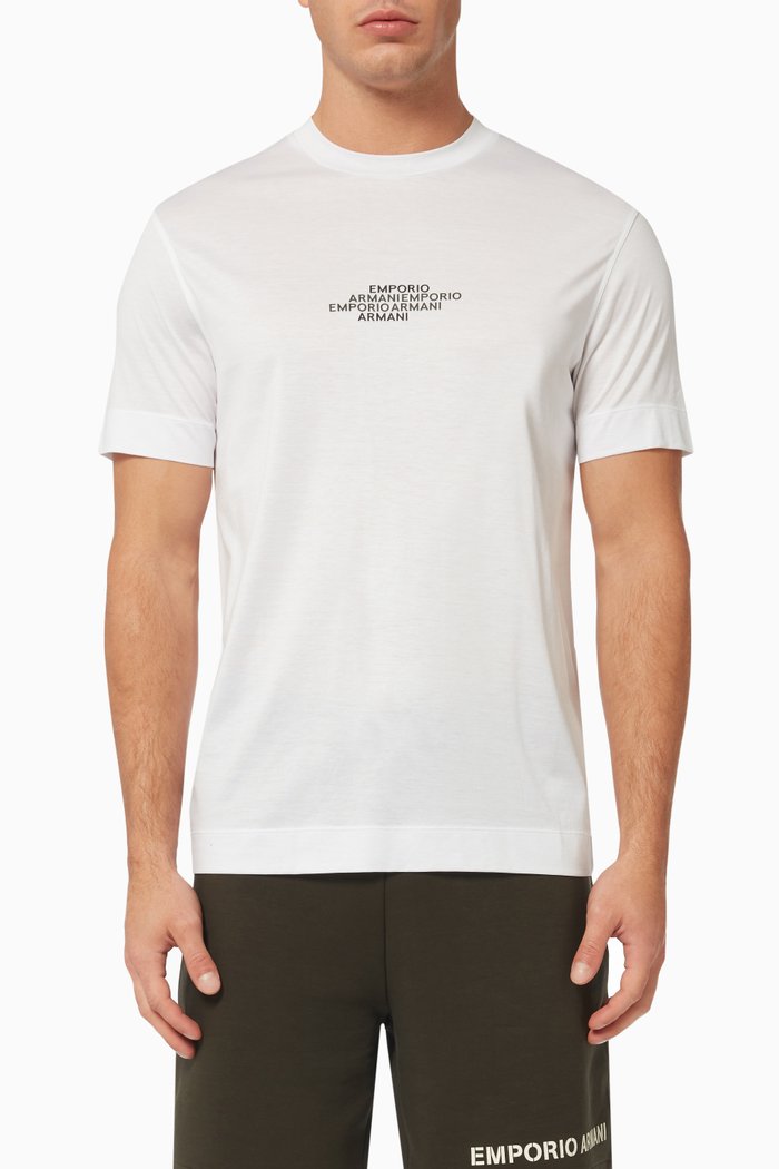 

EA City Capsule Collection T-shirt in Jersey, White