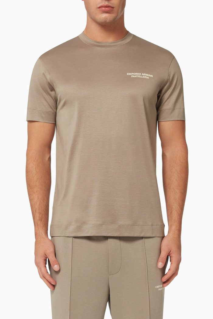 

EA City Capsule Collection T-shirt in Jersey, Neutral
