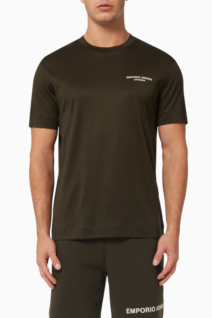 EA City Capsule Collection T-shirt in Jersey, Green