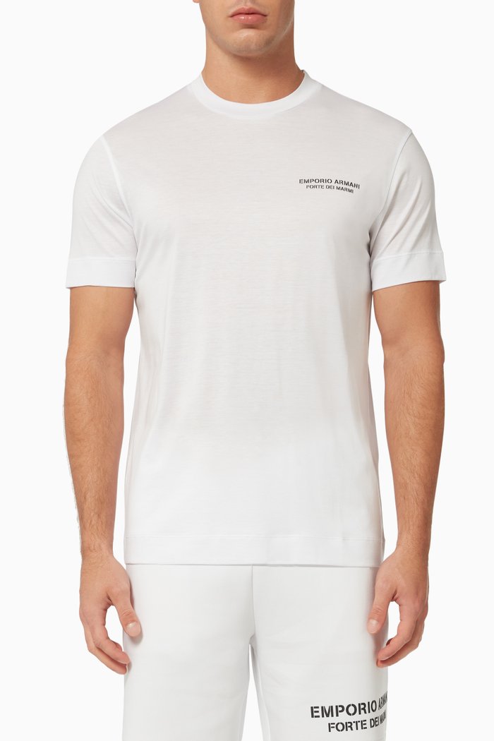 

EA City Capsule Collection T-shirt in Jersey, White