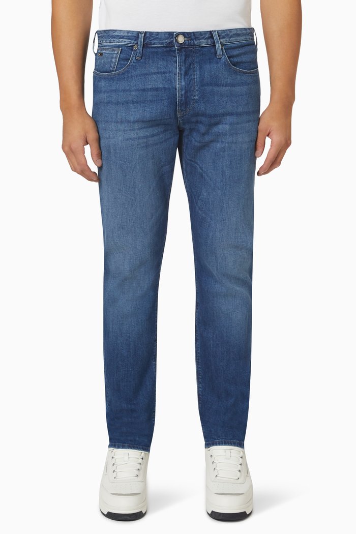 

Slim Fit Jeans in Denim, Blue