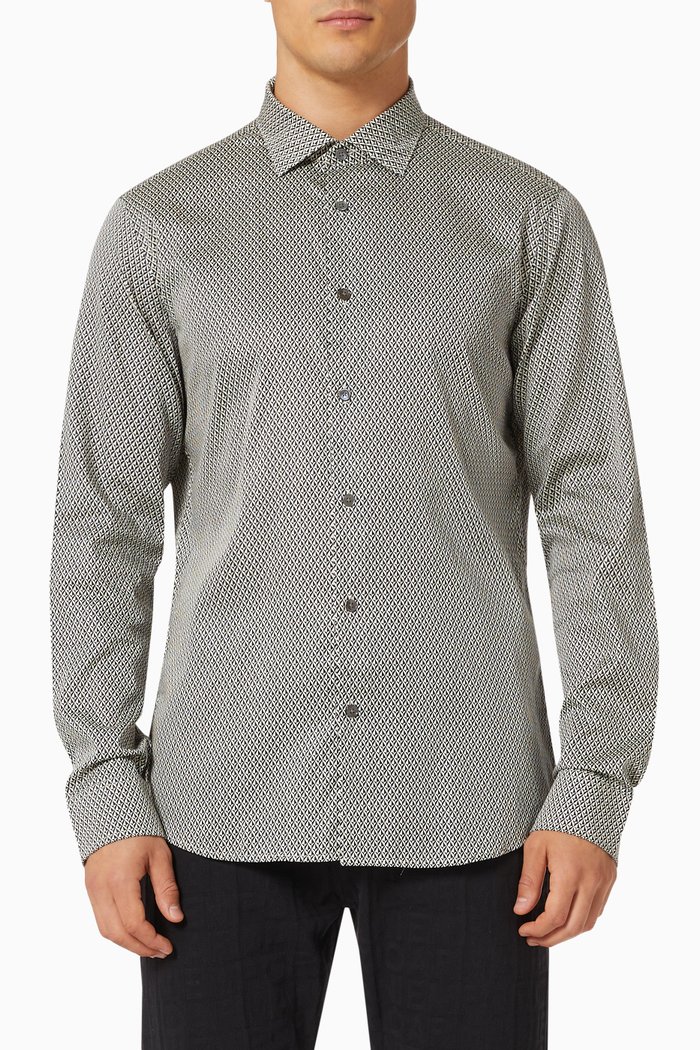 

Monogram Shirt in Cotton, White