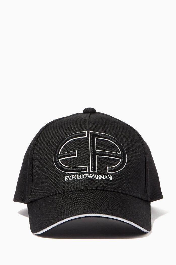 

R-EAcreate Capsule Collection Baseball Cap in Twill, Black